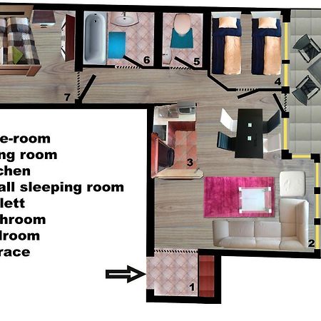 Merry&Car - Huge Balcony + Living Room + 2Br Budapest Exterior foto